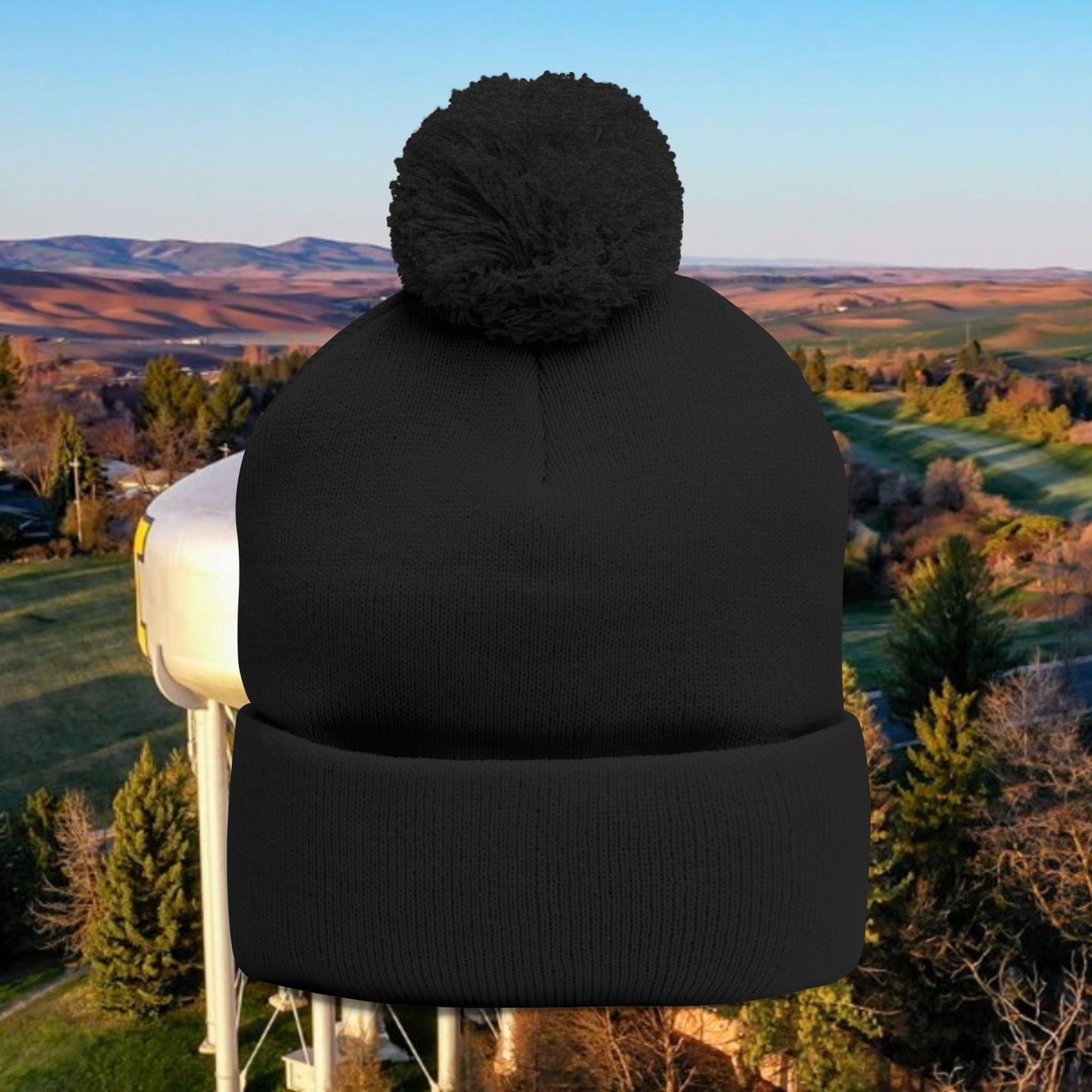 Idaho Pom-Pom Knit Cap (Embroidery), Winter Beanie Hat, Team Spirit Apparel, College Football Fan Gift, Accessories