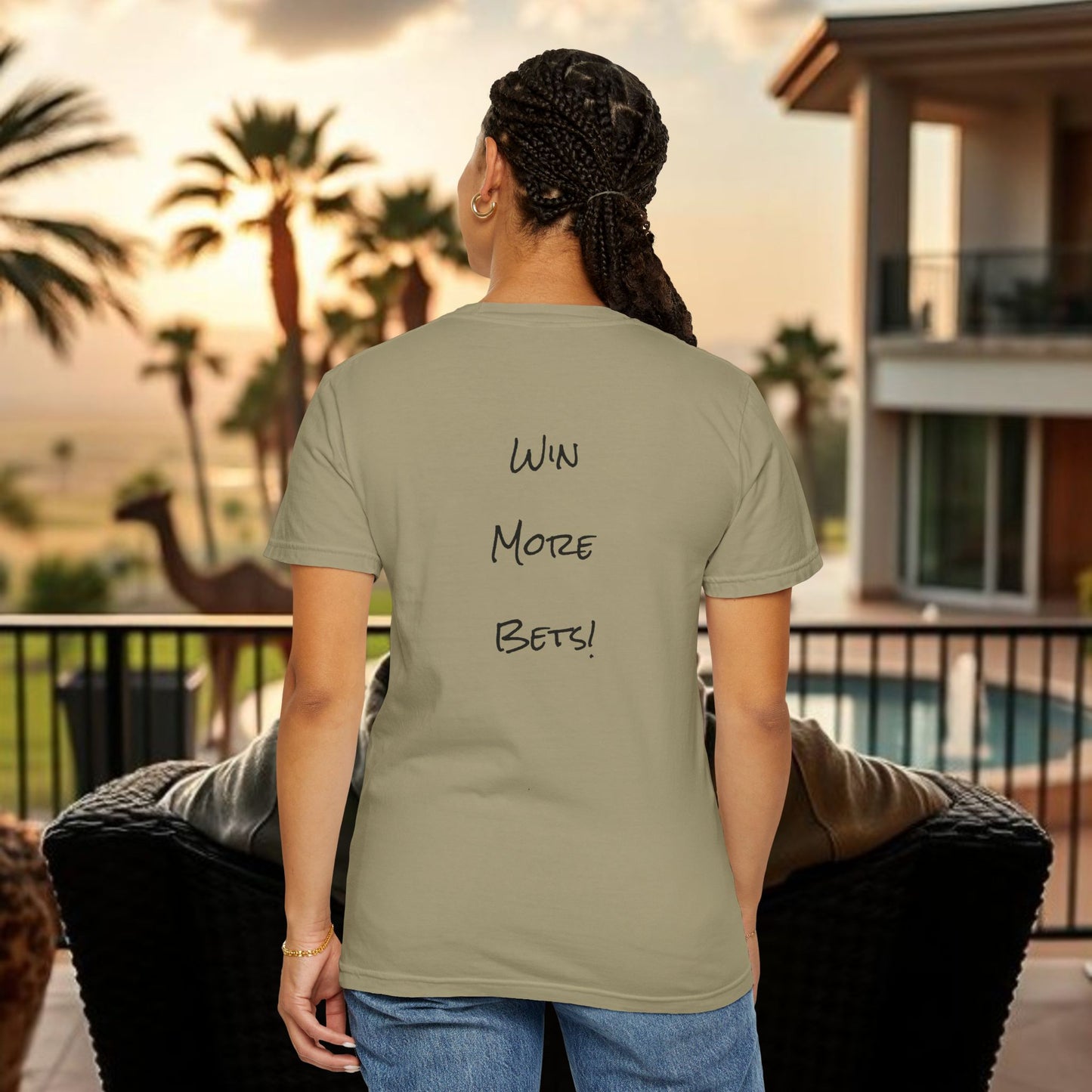 Wing Man "Gambling Problem" Unisex T-Shirt | Casual Wear, Funny Gift, Gambling Humor, Sports Betting Tee, Unique Statement Apparel