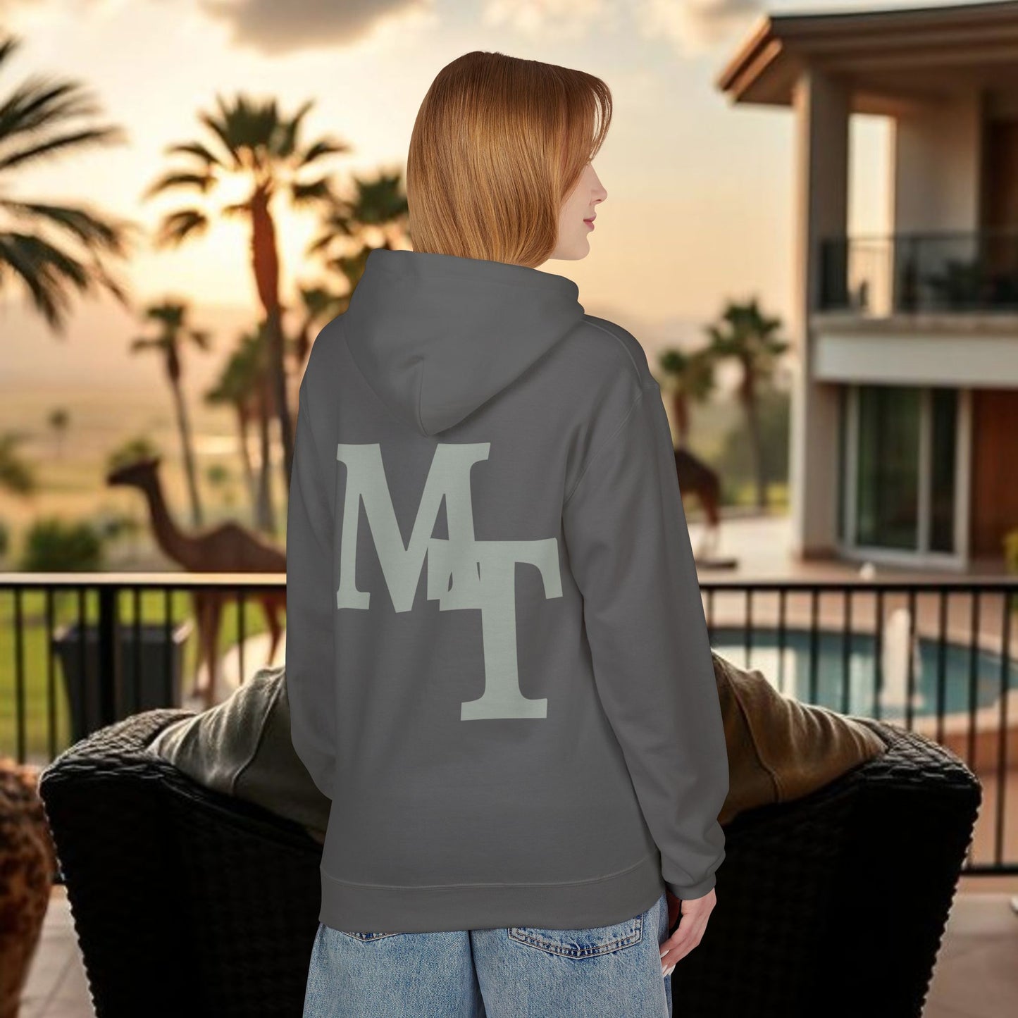 Montana Love Hoodie, MT Design, Cozy Stylish Unisex Fleece, 406 Front Back Print, Gift for Outdoorsy, Mountain Lover, Christmas, Birthday