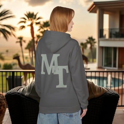 Montana Love Hoodie, MT Design, Cozy Stylish Unisex Fleece, 406 Front Back Print, Gift for Outdoorsy, Mountain Lover, Christmas, Birthday