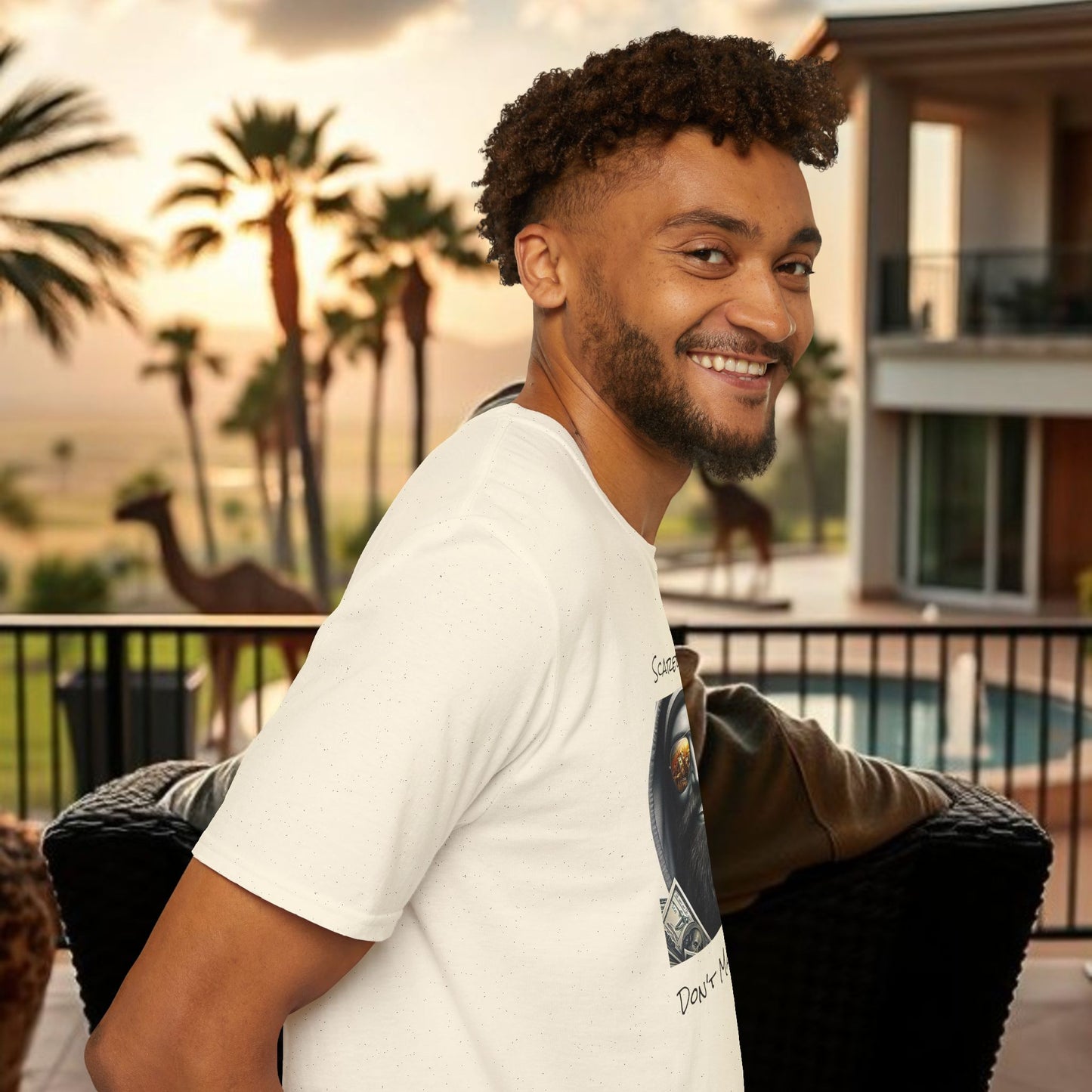 Scared Money Unisex Softstyle T-Shirt - Casual Wear, Streetwear, Gift for Him, Statement Tee, Urban Fashion