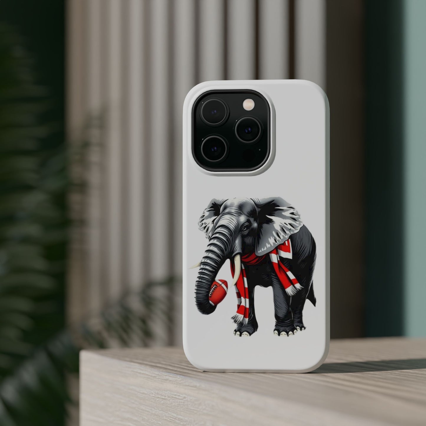 Vibrant Elephant Tough Cases - Unique Phone Case, Wildlife Lover Gift, Sports Team Accessory, Trendy Phone Cover, Fun Animal Design