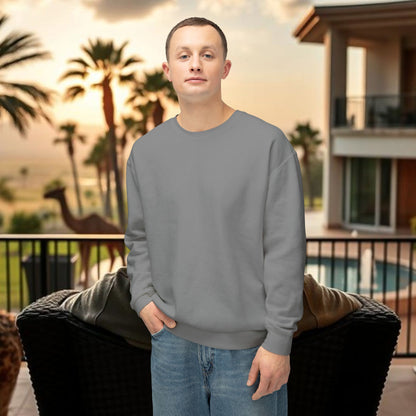 Montana Love Unisex Lightweight Crewneck Sweatshirt - Casual Comfort for Everyday Style, Perfect Gift for Any Occasion, Cozy Layer