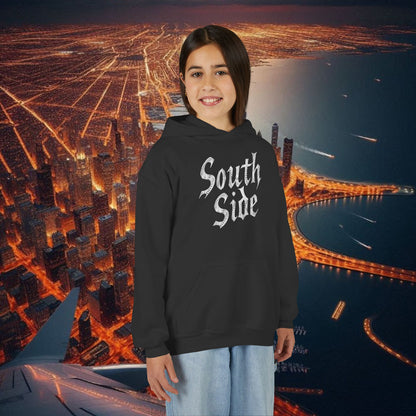 South Side Youth Hoodie - Trendy Urban Apparel for Young Fans, Perfect for Sports Events, Casual Wear, and Gift Giving