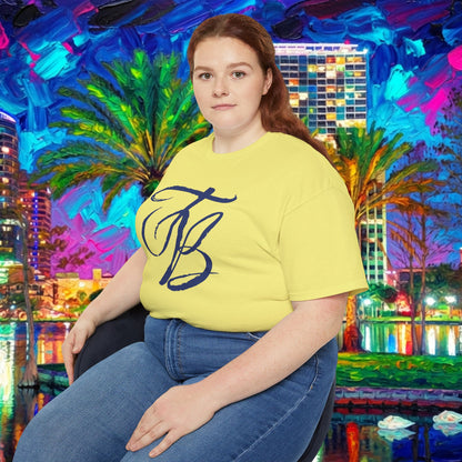 TB Monogram Tee — 813 Tampa Area Short-Sleeve T-Shirt