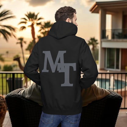 Montana Love Hoodie, MT Design, Cozy Stylish Unisex Fleece, 406 Front Back Print, Gift for Outdoorsy, Mountain Lover, Christmas, Birthday