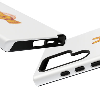 Victory Themed Stylish Phone Case - Tough Cases with Peace Sign Design, Customizable Phone Covers, Gift for Tojan Fans, Trendy Accessories