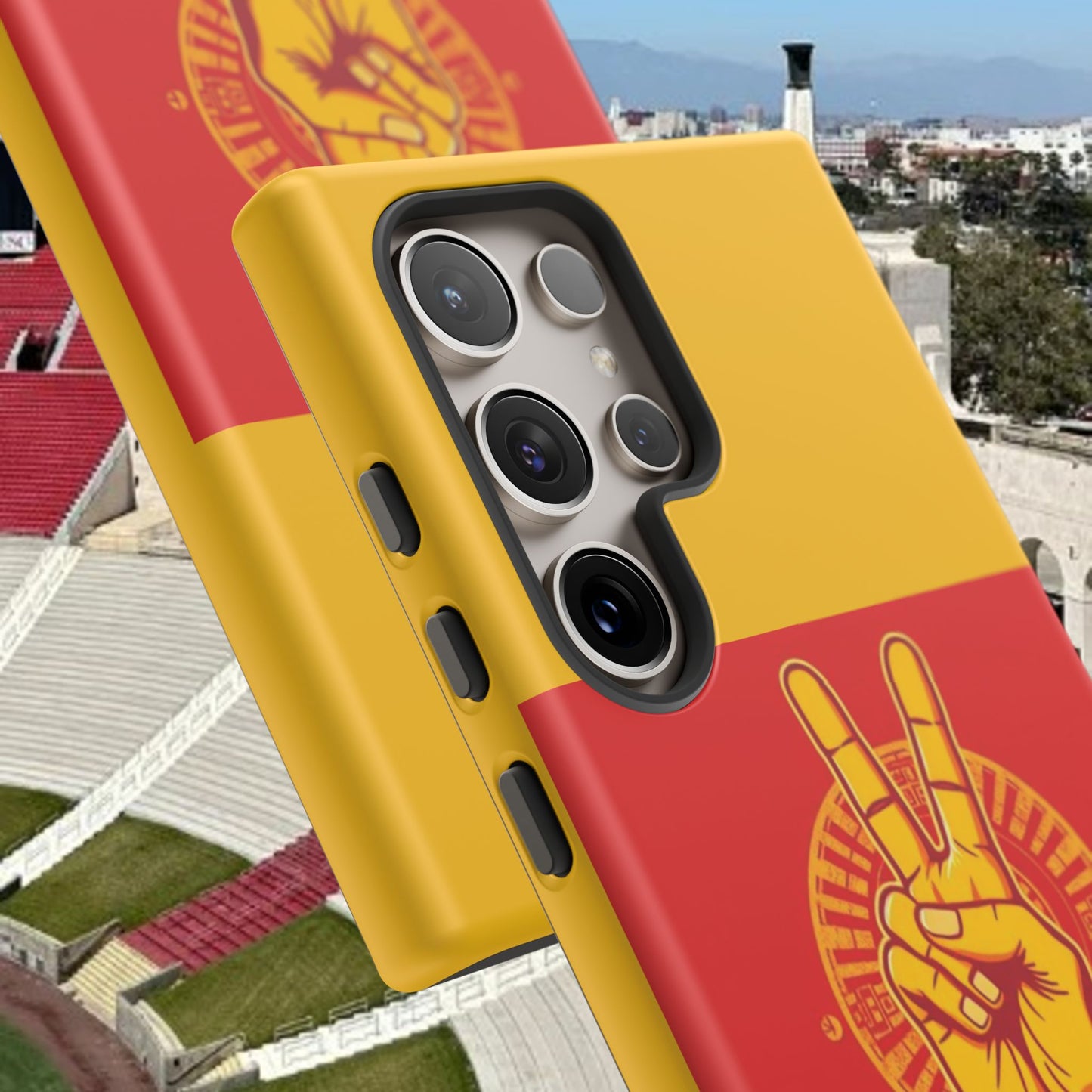 Victory Inspired Symbol Phone Case, Tough Phone Cover, Gift for Empowerment, Inspirational Tech Accessory, Unique Phone Protection