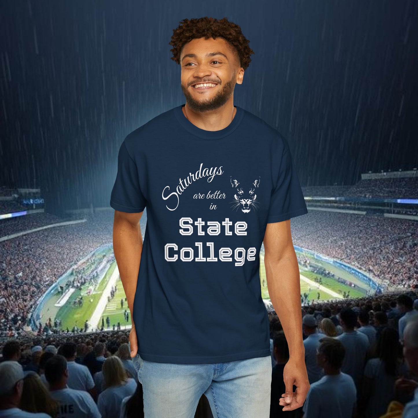 Stylish Unisex Garment-Dyed T-Shirt for Sports Fans, Casual Wear, Gift for Him/Her, Birthday Present, Relaxed Fit Tee