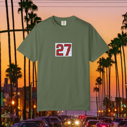 Legends #27 T-Shirt - Perfect Gift for Sports Fans, Baseball Fans, Vintage Style, Everyday Wear, Casual Outfit