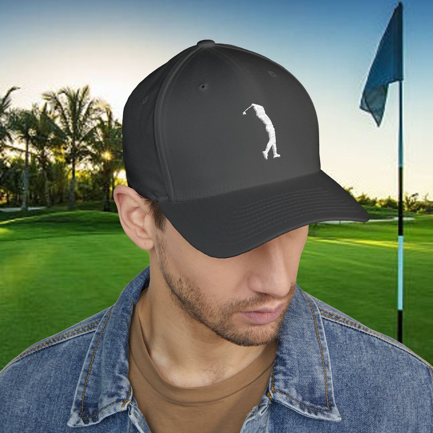 Scottie Inspired Golf Hat for Everyday Wear, Perfect for Outdoor Activities, Sports, Gift Idea, Casual Fashion, Summer Accessory