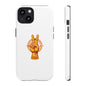 Victory Themed Stylish Phone Case - Tough Cases with Peace Sign Design, Customizable Phone Covers, Gift for Tojan Fans, Trendy Accessories