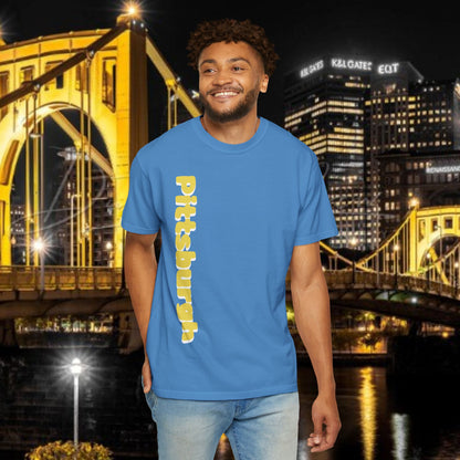 Pittsburgh Graphic T-Shirt, Unisex Shirt, Casual Wear, Sports Apparel, Gift for Sports Fans, Birthday Gift, Streetwear