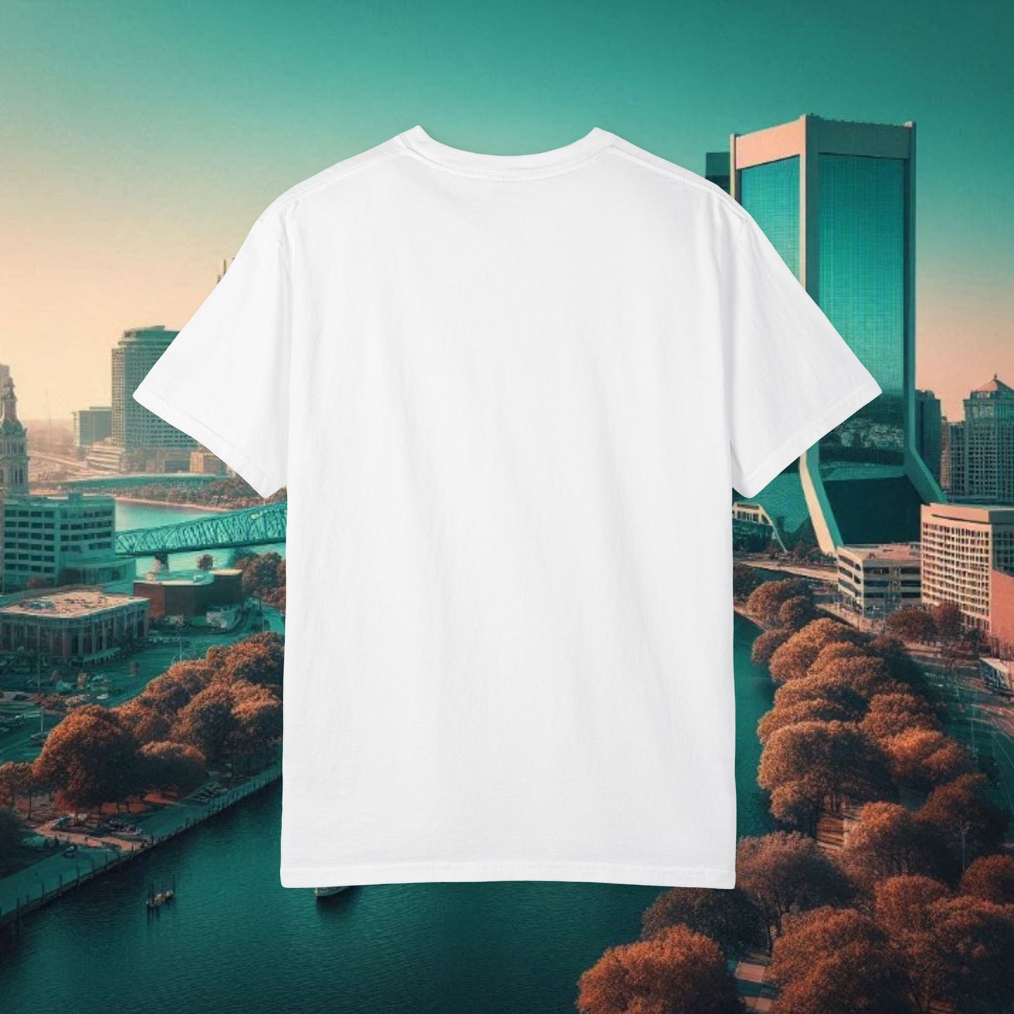 Duval Script T‑Shirt — Jacksonville Retro City Tee, Perfect for Gameday or Everyday Use. Soft style T-Shirt.