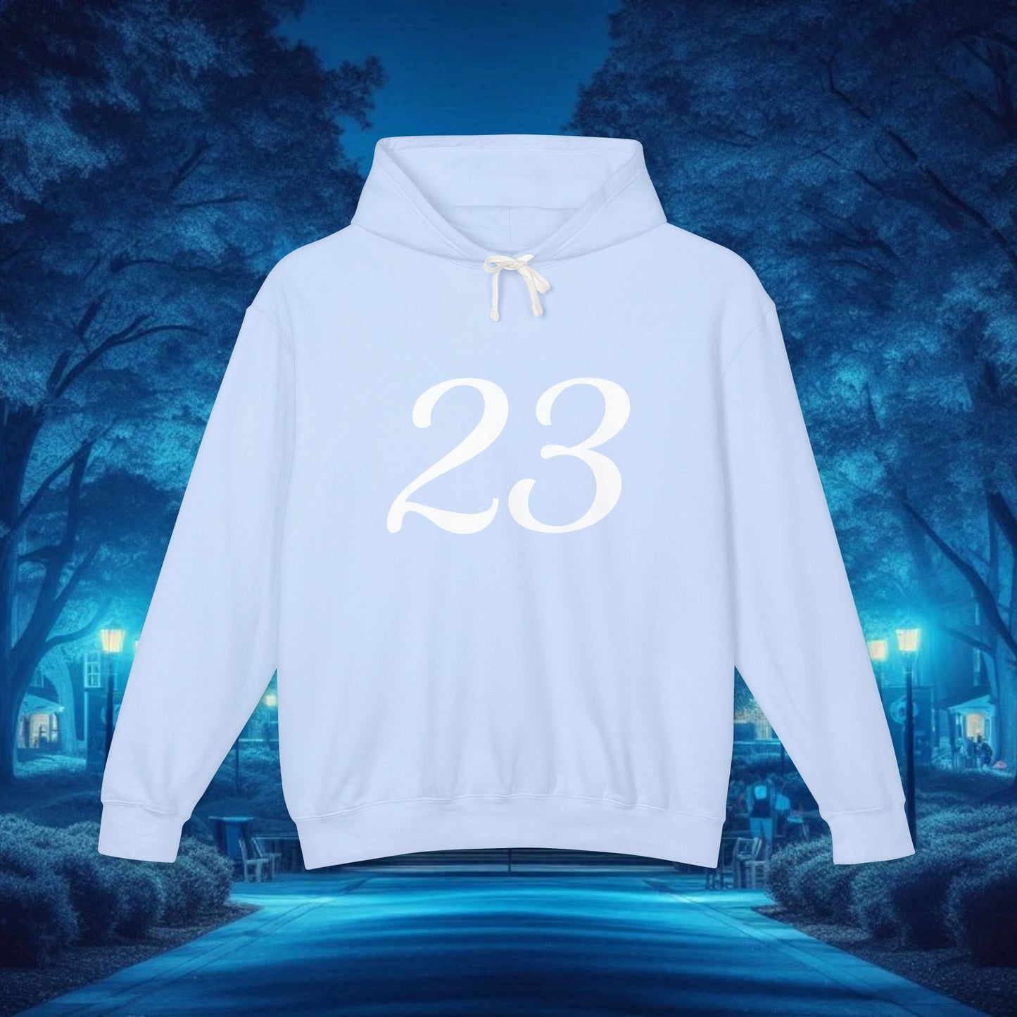 23 Unisex Hooded Sweatshirt - Perfect for Game Day, Casual Wear, Birthday Gifts, and Team Spirit.