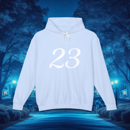 23 Unisex Hooded Sweatshirt - Perfect for Game Day, Casual Wear, Birthday Gifts, and Team Spirit.