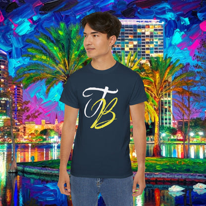 TB Monogram Tee — 813 Tampa Area Short-Sleeve T-Shirt