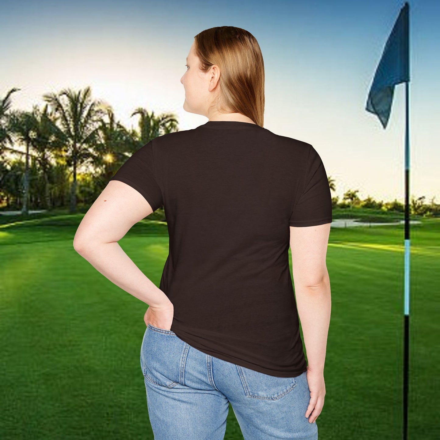 Golf-Inspired Unisex T-Shirt, Perfect Gift for Dad, Father's Day Present, Sporty Style Tee, Casual Wear, Golf Lover Apparel
