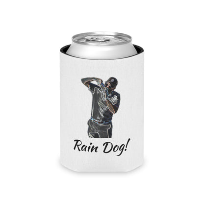 Rain Dog! Can Cooler, Fun Summer Drink Insulator, Beer Cooler, Party Favor, Outdoor Gathering Essential, Gift for Dog Lovers