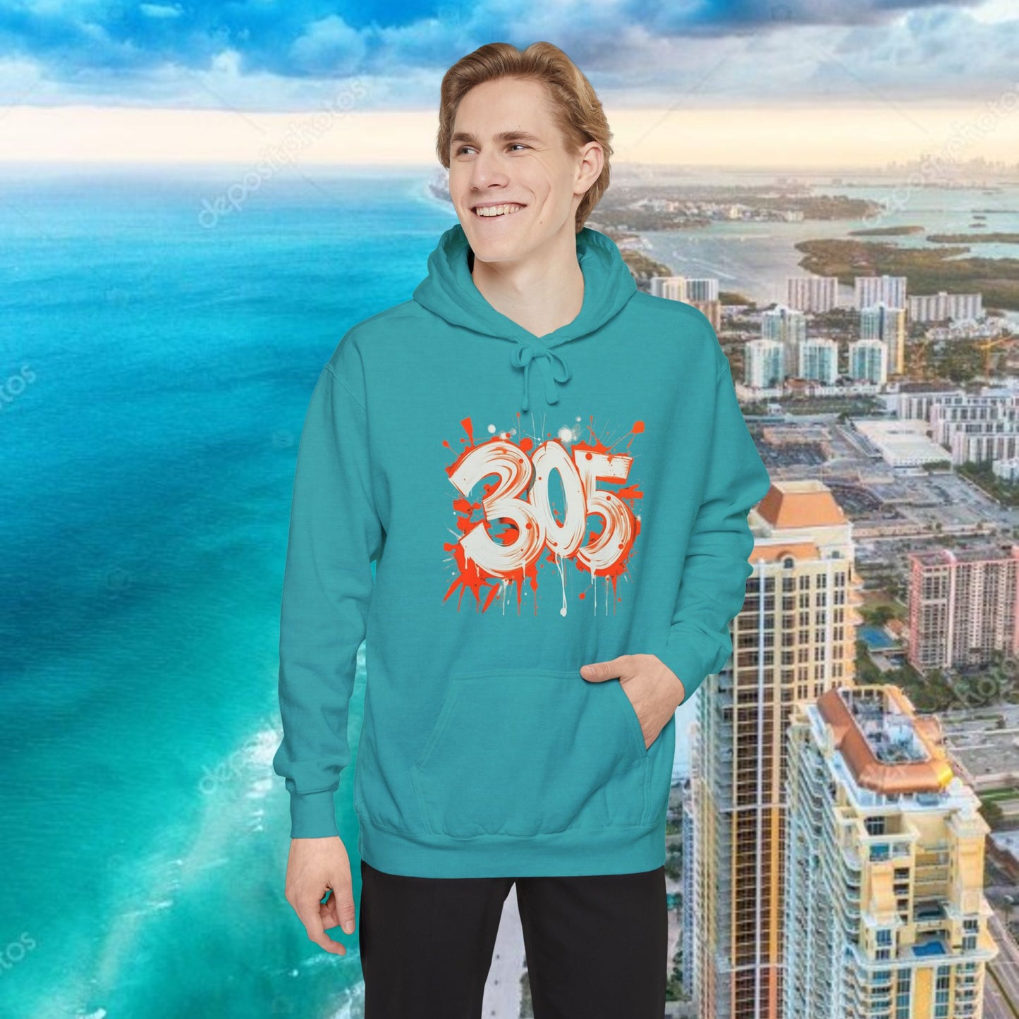 Graffiti 305 Unisex Hoodie - Street Style Urban Fashion