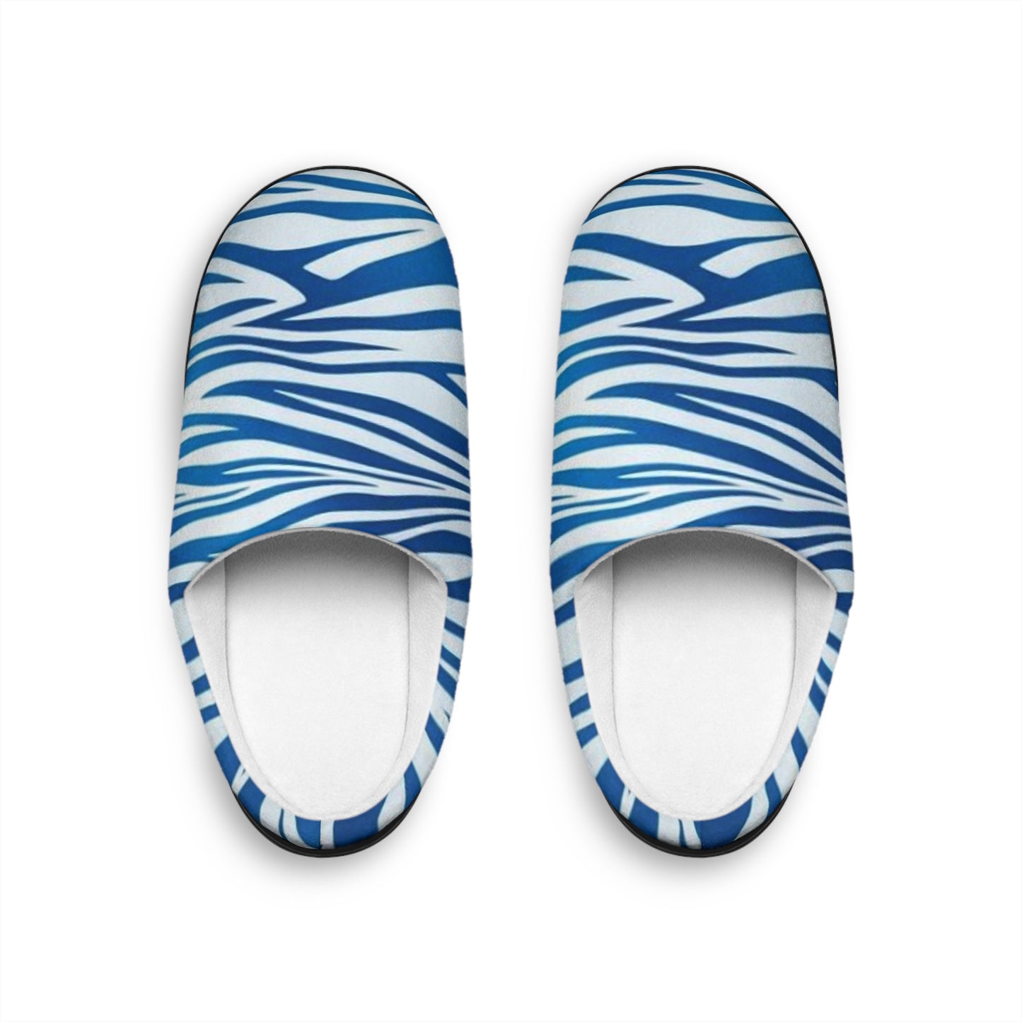 Tiger Print Slippers, Perfect for Tigers Fans, Women's Indoor Comfort