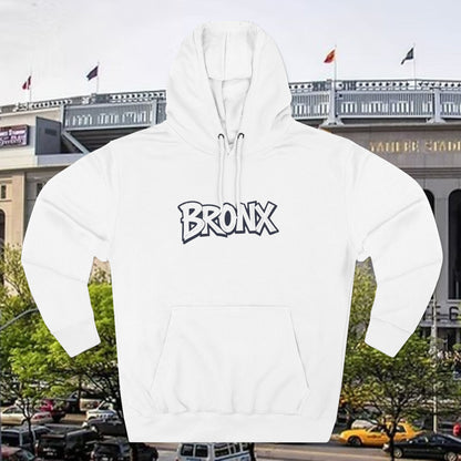 Stylish Bronx Fleece Hoodie - Cozy Streetwear for Fans, Perfect Gift for Baseball Fans, Casual Outfit, Unisex Hoodie, Urban Fashion