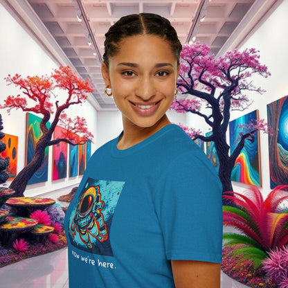 Astronaut Graphic T-Shirt | Unisex Space Tee, Gift for Astronaut Lovers, Hip Hop Fans, Casual Wear, Festival Shirt