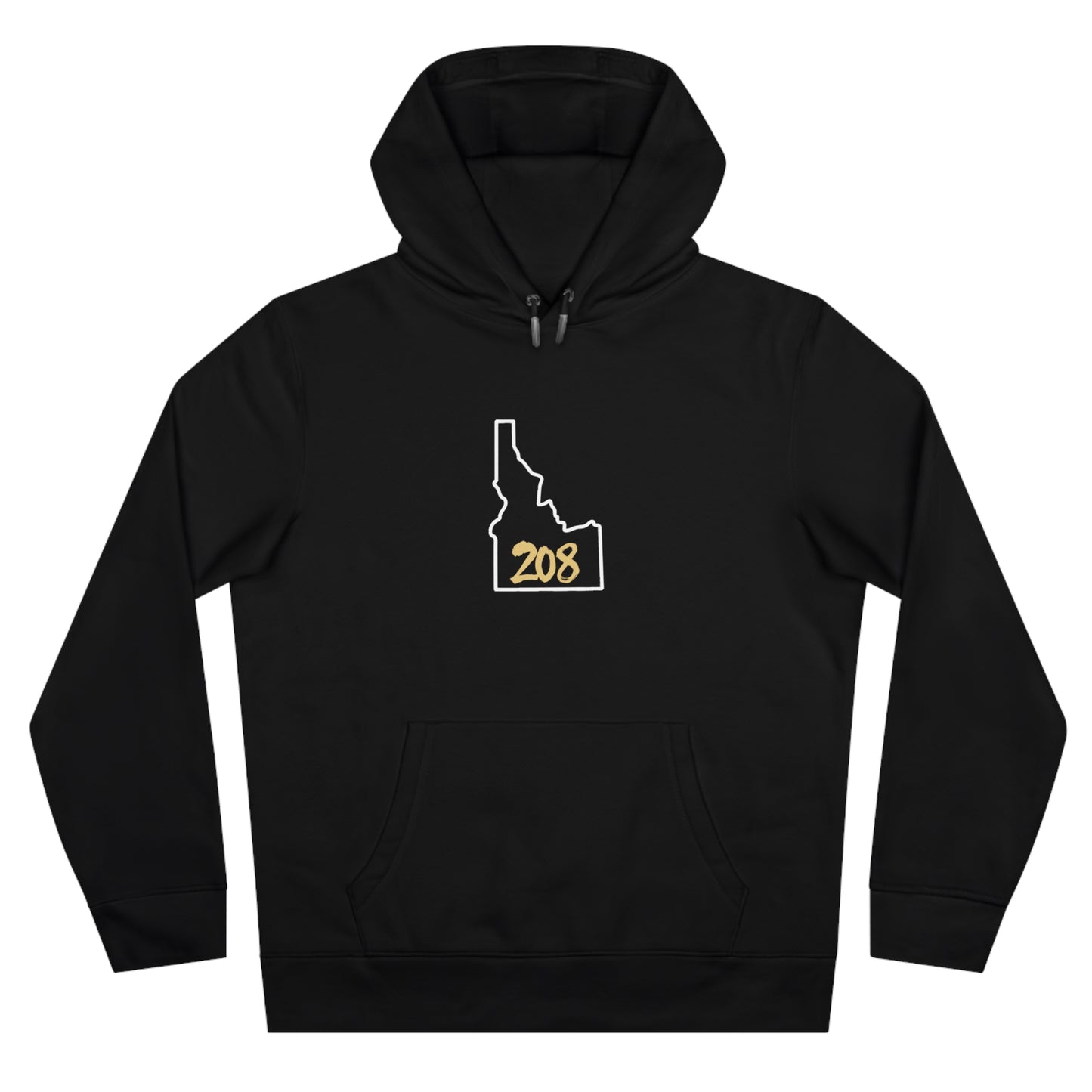 Idaho 208 King Hooded Sweatshirt, Cozy Hooded Sweatshirt, Unique Idaho Apparel, Perfect Gift for Outdoor Lovers, Casual Wear for All Seasons