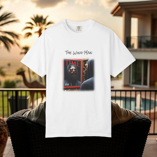 Wing Man of the Year Graphic T-Shirt with 'The Wing Man' Design, Casual Tee for Everyday Wear, Unique Gift for Friends, Hipster Apparel, Fun Summer Outfit