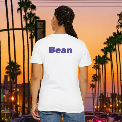 Legend Tribute Unisex Garment-Dyed T-Shirt with '8 & 24' and 'Bean' Text - Casual Wear, Gift for Friends
