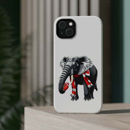 Vibrant Elephant Tough Cases - Unique Phone Case, Wildlife Lover Gift, Sports Team Accessory, Trendy Phone Cover, Fun Animal Design
