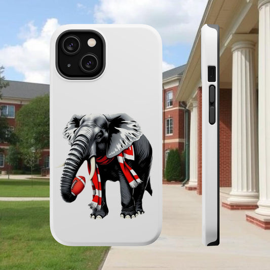 Vibrant Elephant Tough Cases - Unique Phone Case, Wildlife Lover Gift, Sports Team Accessory, Trendy Phone Cover, Fun Animal Design