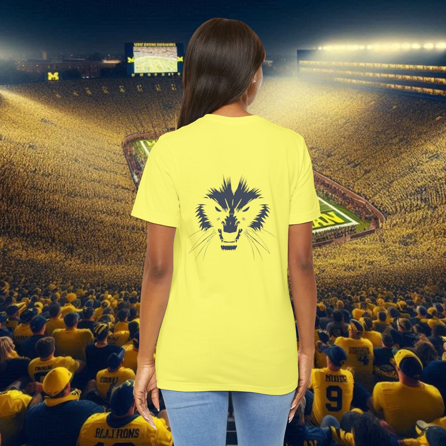 Ann Arbor Unisex Tee, College Spirit Shirt, Game Day Apparel, Casual Wear, Unique Graphic Tee