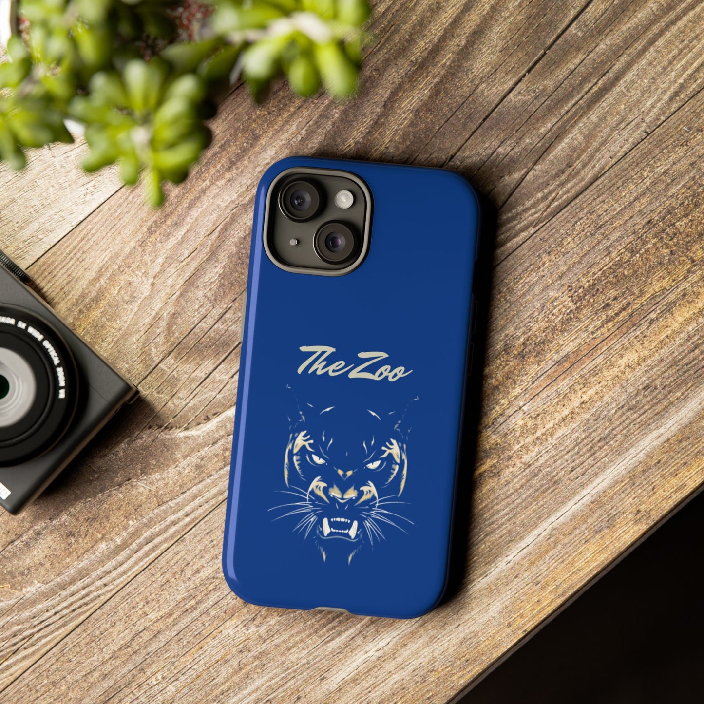 The Zoo Themed Phone Case | Tough Cases for Basketball Fans | Gift for Friends, Unique Phone Accessories, Panther Design, The Zoo Fan Zone