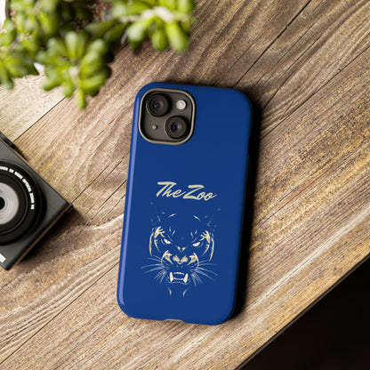 The Zoo Themed Phone Case | Tough Cases for Basketball Fans | Gift for Friends, Unique Phone Accessories, Panther Design, The Zoo Fan Zone