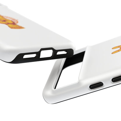 Victory Themed Stylish Phone Case - Tough Cases with Peace Sign Design, Customizable Phone Covers, Gift for Tojan Fans, Trendy Accessories