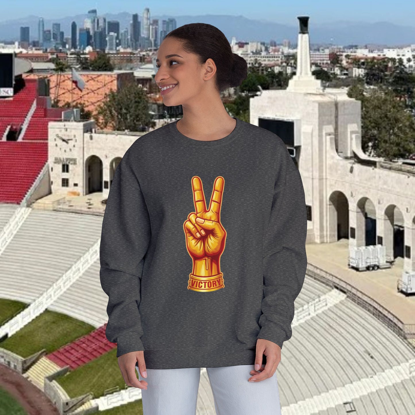 Vitory Inspired Unisex Sweatshirt, Cozy Crewneck, Streetwear, Gift for Him/Her, Chill Vibes, Stylish Layering
