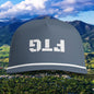 Sunwashed Rope Cap - Retro Knit Snapback Hat