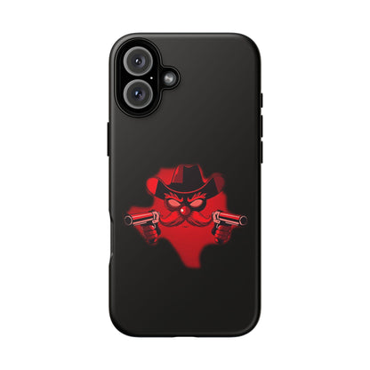 Tough Phone Case, Texan Theme, Protective Phone Cover, Gift for Sports Fans, College Football Fan Accessory