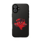 Tough Phone Case, Texan Theme, Protective Phone Cover, Gift for Sports Fans, College Football Fan Accessory