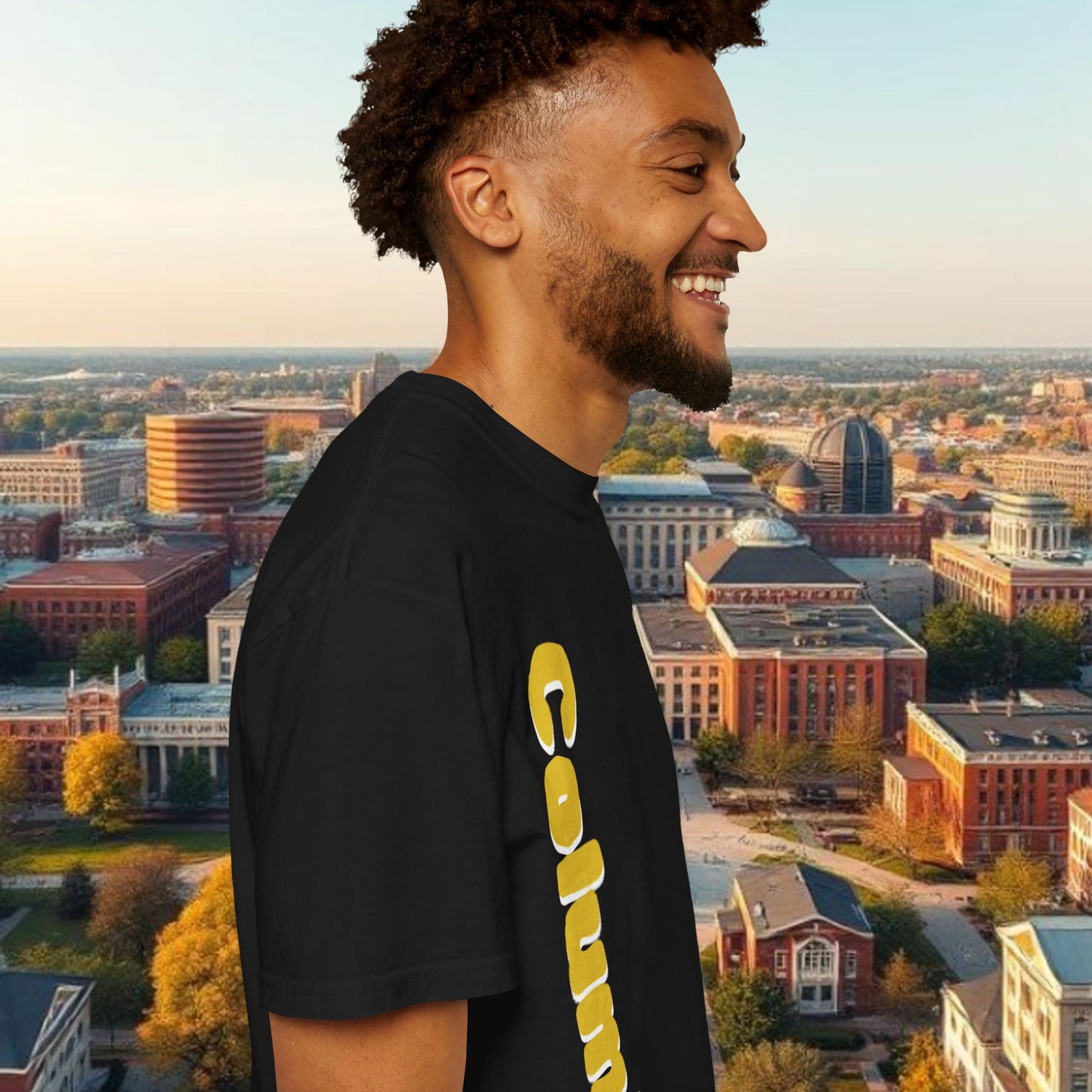 Columbia Missouri Tee, Unisex Garment-Dyed T-shirt, Missouri Pride Shirt, College Apparel, Unique Graphic Tee, Sports Fans