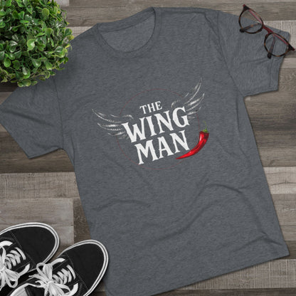 The Wingman T-Shirt — Funny Wingman Graphic Tee with Chili Pepper & Wings