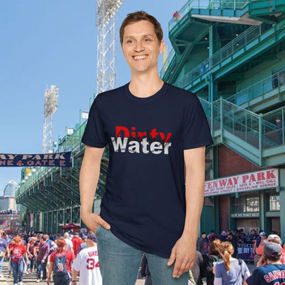 Dirty Water Unisex Softstyle T-Shirt | Casual Graphic Tee, Summer Outfit, Gift for Friends, Beachwear, Everyday Wear