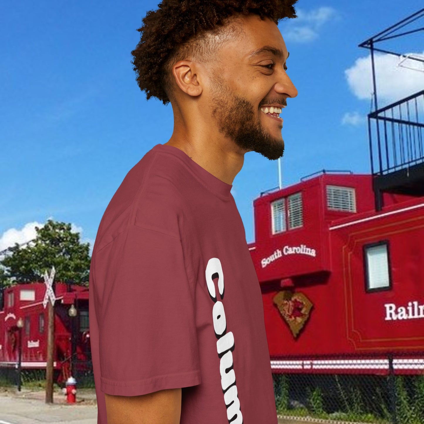 Columbia South Carolina Graphic Tee, Unisex T-Shirt, Trendy Summer Top, Gift for Travelers, Beachwear, Casual Wear