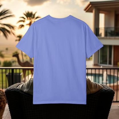 Unbothered Garment-Dyed T-Shirt, Relaxed Fit Tee, Casual Everyday Wear, Gift for Friends, Relaxation Apparel, Trendy Summer Top