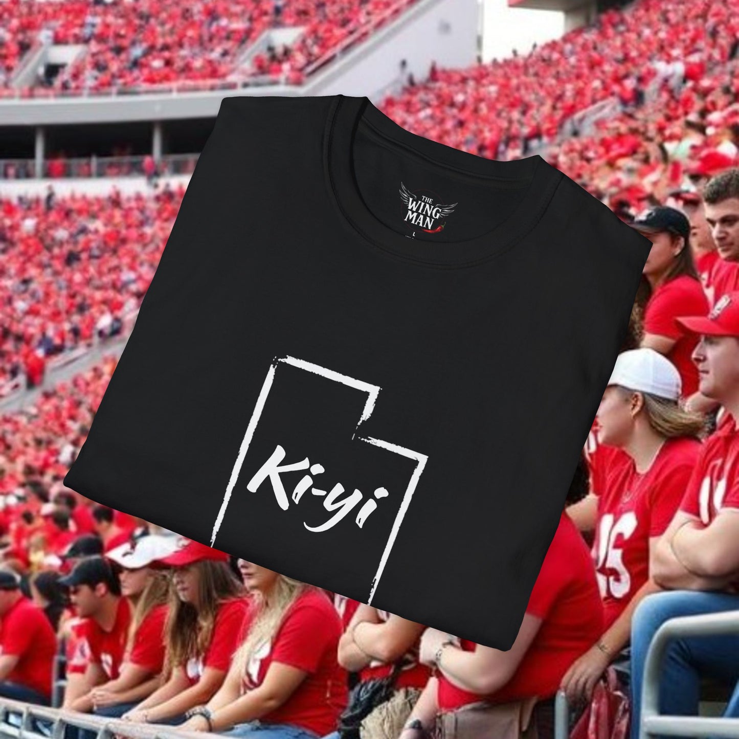 Ki-yi Softstyle Unisex T-Shirt | Casual Wear, Gift for Friends, Utah Pride, Comfortable Tee, Unique Graphic Shirt