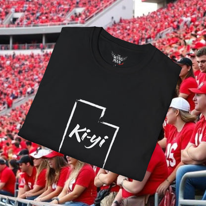 Ki-yi Softstyle Unisex T-Shirt | Casual Wear, Gift for Friends, Utah Pride, Comfortable Tee, Unique Graphic Shirt