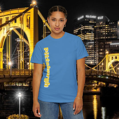 Pittsburgh Graphic T-Shirt, Unisex Shirt, Casual Wear, Sports Apparel, Gift for Sports Fans, Birthday Gift, Streetwear