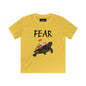 Fear Turtle Kids Tee - Fun, Stylish Shirt for Boys & Girls, Perfect for Gifts, Birthdays, Beach Days, Kids Shirt