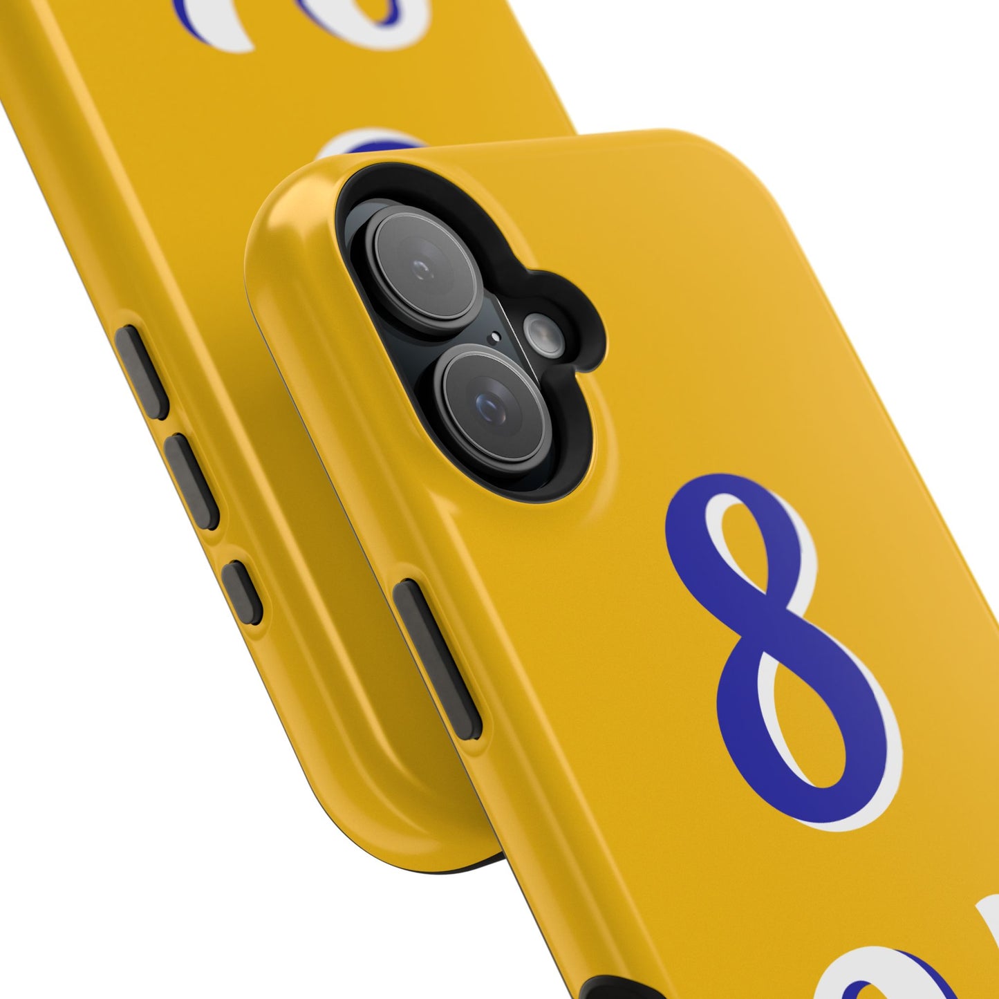 Vibrant Sports Phone Case, 8 24 Tribute, Impact-Resistant Case, Gift for Basketball Fans, Durable Phone Cover, Summer Vibe, Celebration